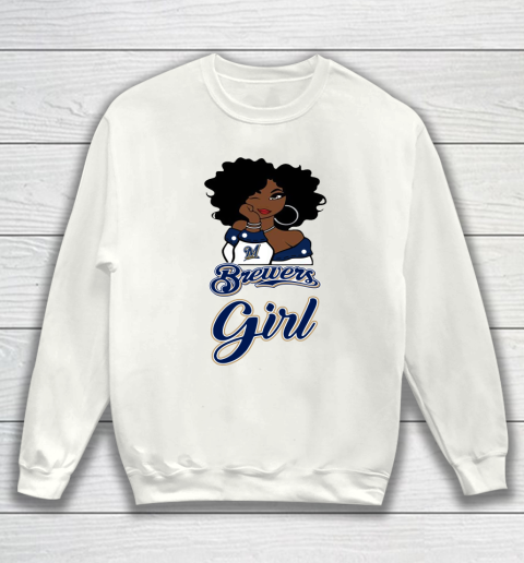 Milwaukee Brewerss Girl MLB Sweatshirt 2