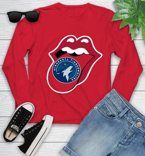Minnesota Timberwolves NBA Basketball Lips I Root For My Team Adoring Fan 135