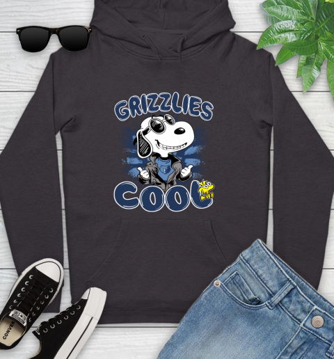 NBA Basketball Memphis Grizzlies Cool Snoopy Shirt Youth Hoodie 6