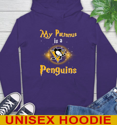 NHL Hockey Harry Potter My Patronus Is A Pittsburgh Penguins Hoodie 5