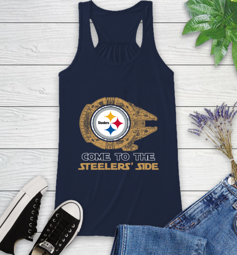 NFL Come To The Pittsburgh Steelers Wars Football Sports Racerback Tank 10
