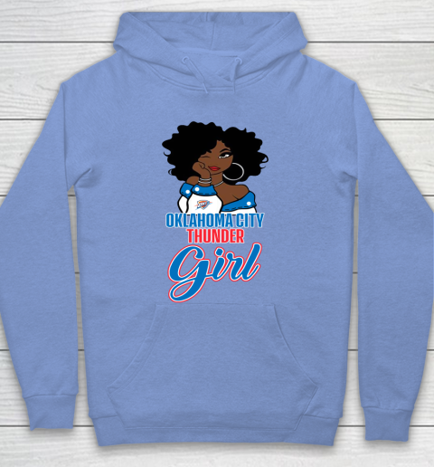 Oklahoma City Thunder Girl NBA Hoodie 11