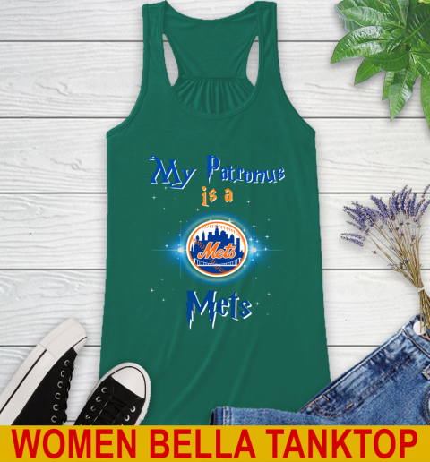 MLB Baseball Harry Potter My Patronus Is A New York Mets Racerback Tank 5