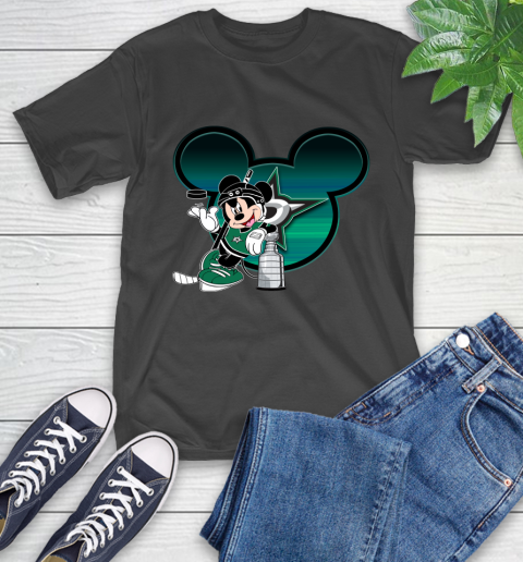 NHL Dallas Stars Stanley Cup Mickey Mouse Disney Hockey T Shirt T-Shirt 2