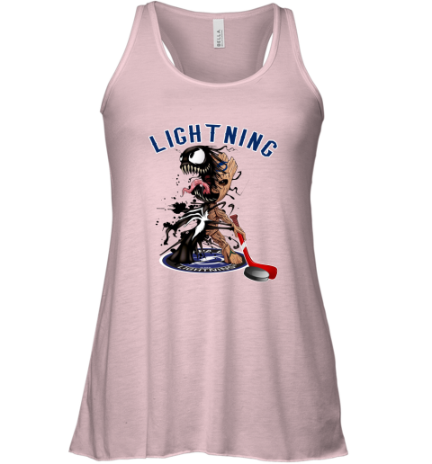 NHL Tampa Bay Lightning Hockey Venom Groot Guardians Of The Galaxy ookuxuVBCqO flowy tank 32 95 151514 front soft pink