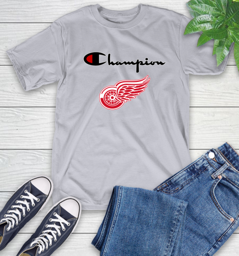 NHL Hockey Detroit Red Wings Champion Shirt T-Shirt 4