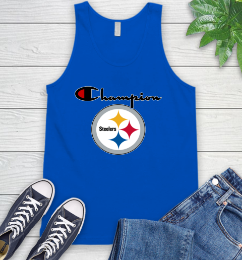 NFL Football Pittsburgh Steelers Champion Shirt Tank Top 3