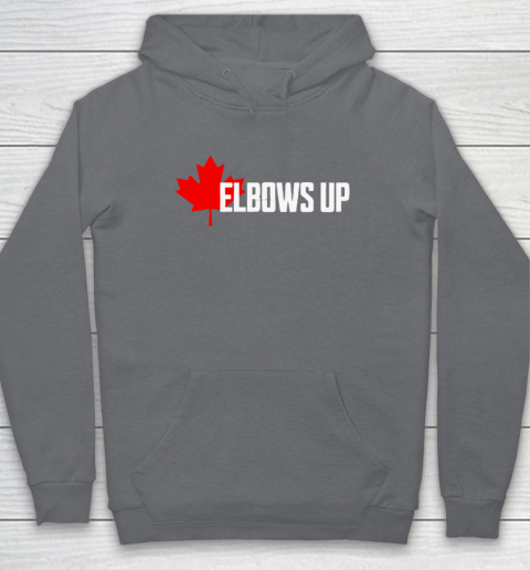 Elbows Up Canada True North Strong and Free Proud Canadian Hoodie 3