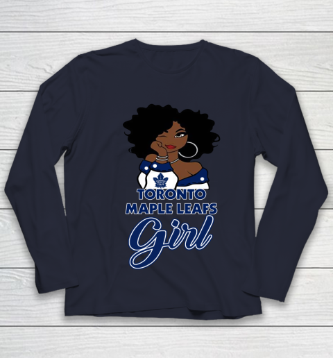 Toronto Maple Leafs Girl NHL Youth Long Sleeve 3