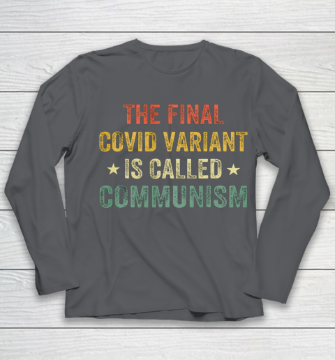 The final Co vid variant is called communism vintage Youth Long Sleeve 6