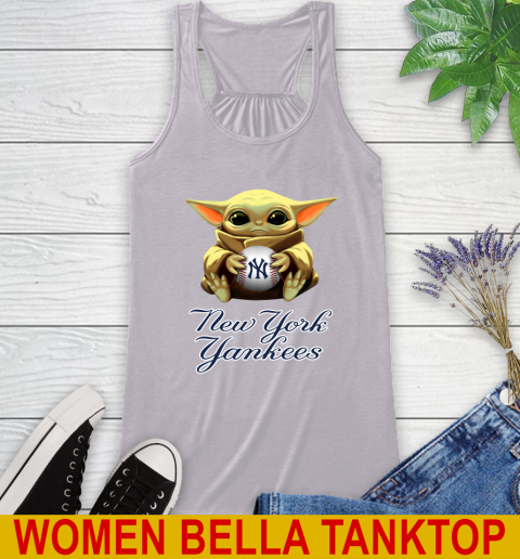 MLB Baseball New York Yankees Star Wars Baby Yoda Shirt 41