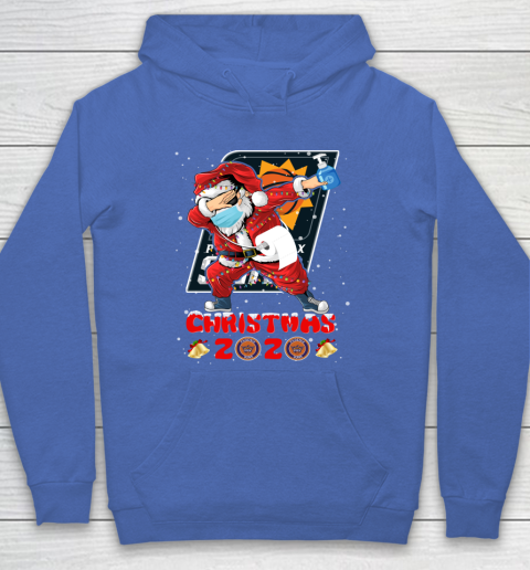 Phoenix Suns Funny Santa Claus Dabbing Christmas 2020 NBA Hoodie 6