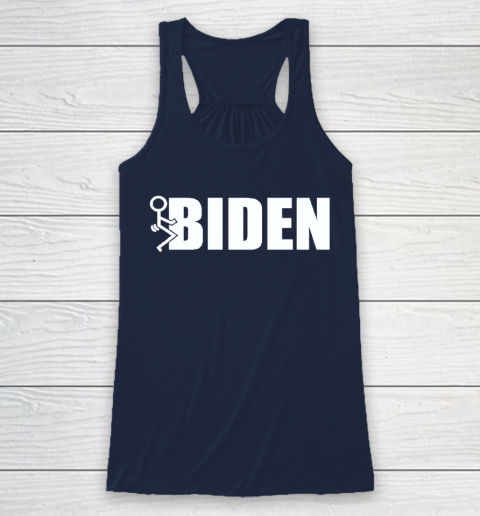 Fuck Joe Biden Racerback Tank 8