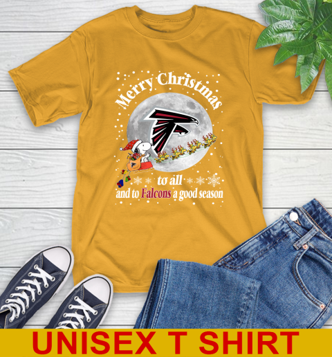 Atlanta Falcons Merry Christmas To All And ToF alcons A Good Season NFL Football Sports T-Shirt 2
