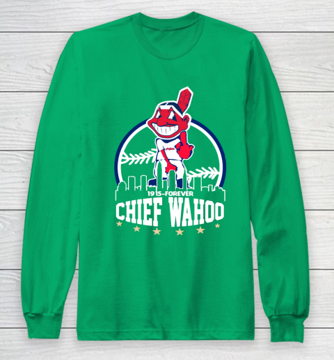 Chief Wahoo Shirt Cleveland Indians 1915 Forever Long Sleeve T-Shirt 4