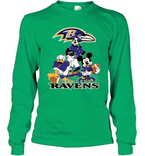 Baltimore Ravens T-Shirt Men's Size Large L Long Sleeve NFL