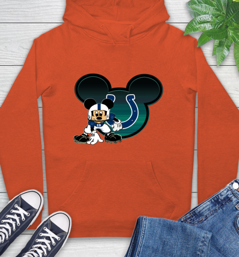 NFL Indianapolis Colts Mickey Mouse Disney Football T Shirt Hoodie 5