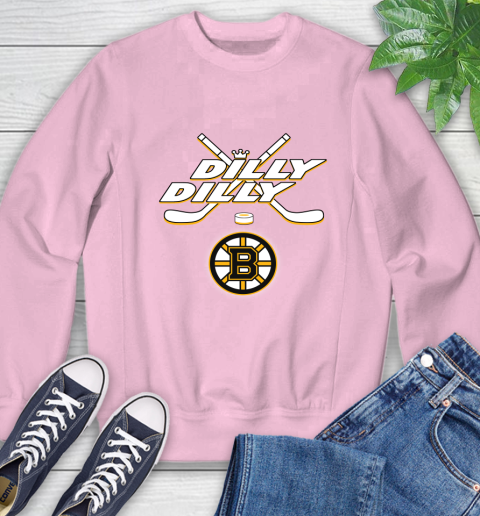 NHL Boston Bruins Dilly Dilly Hockey Sports Sweatshirt 9