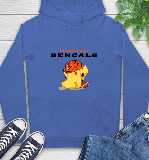 NFL Pikachu Football Sports Cincinnati Bengals Hoodie 9