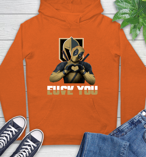 NHL Vegas Golden Knights Deadpool Love You Fuck You Hockey Sports Hoodie 4