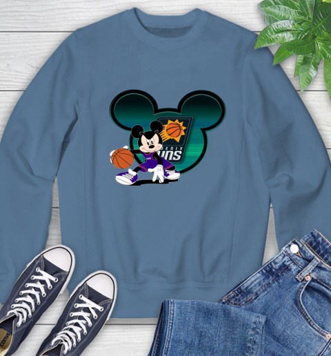 NBA Phoenix Suns Mickey Mouse Disney Basketball Sweatshirt 7