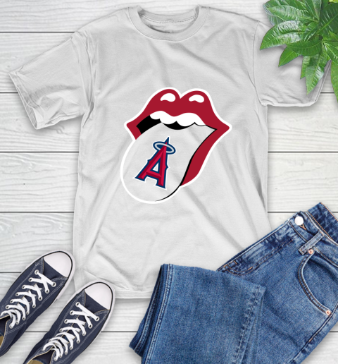 Los Angeles Angels MLB Baseball Lips I Root For My Team Adoring Fan