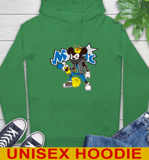 Orlando Magic NBA Basketball Mickey Peace Sign Sports Hoodie 8