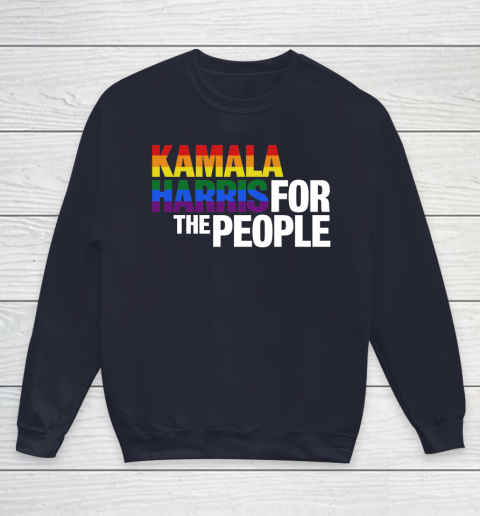 Kamala Harris 2020 for the People LGBT Youth Sweatshirt 2
