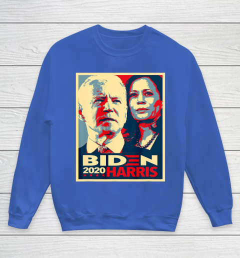 Joe Biden Kamala Harris Hope  Biden Harris 2020 Youth Sweatshirt 8