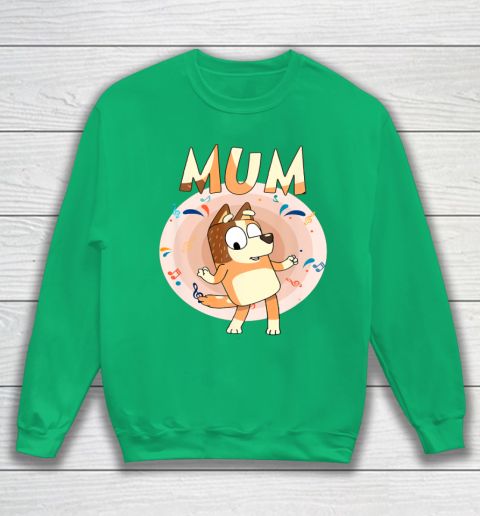 Bluey Dad Mom Funny Family Mother's Day Sweatshirt 6