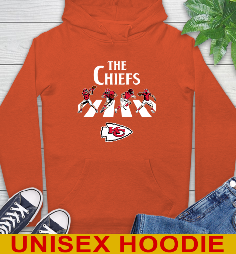NFL Football Kansas City Chiefs The Beatles Rock Band Shirt Hoodie 4