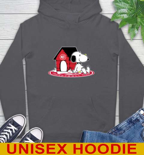 NBA Basketball Atlanta Hawks Snoopy The Peanuts Movie Shirt Hoodie - Image 8