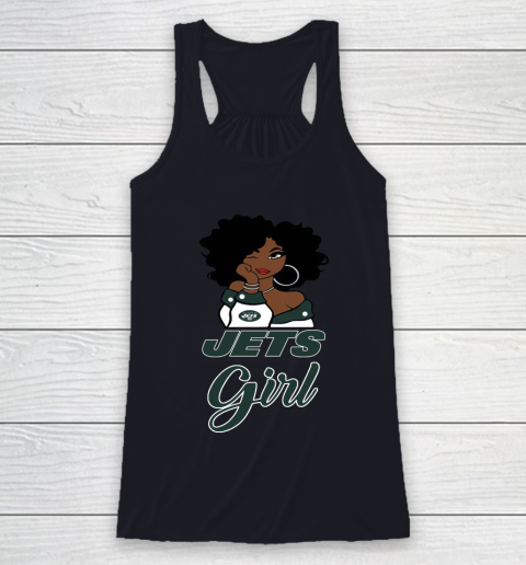 New York Jets Girl NFL Racerback Tank 8