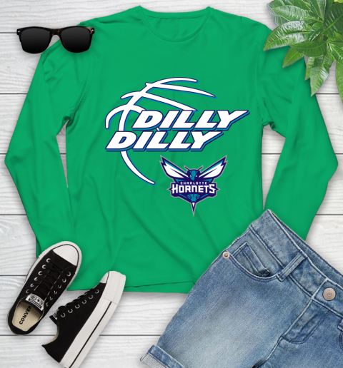 NBA Charlotte Hornets Dilly Dilly Basketball Sports Youth Long Sleeve 6