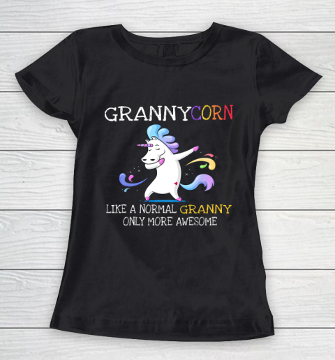Grannycorn Like An Granny Only Awesome Unicorn Women's T-Shirt