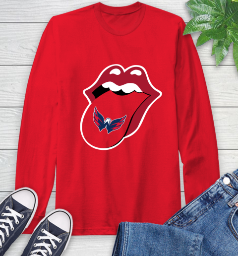 Washington Capitals NHL Hockey Lips I Root For My Team Adoring Fan 67