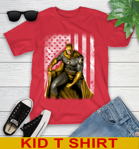 Washington Redskins NFL Football Batman DC American Flag Shirt Youth T-Shirt 11