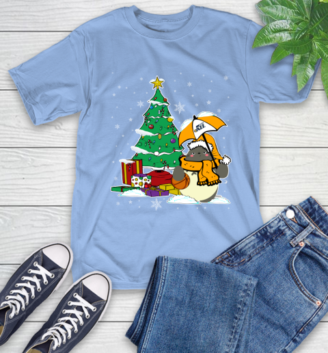 Utah Jazz NBA Basketball Cute Tonari No Totoro Christmas Sports T-Shirt 12