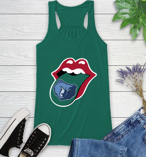 Memphis Grizzlies NBA Basketball Lips I Root For My Team Adoring Fan 43