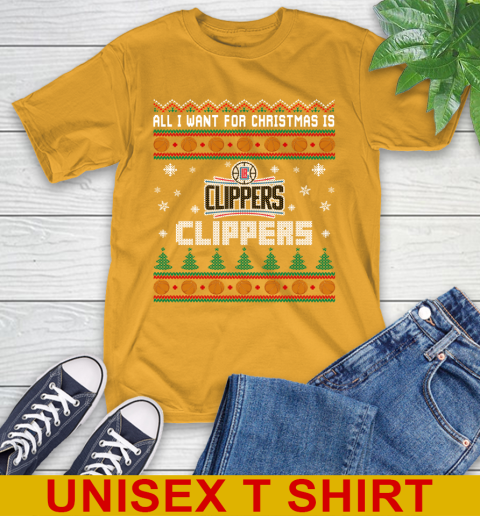 NBA All I Want For Christmas Is Los Angeles Clippers Basketball Sports 2