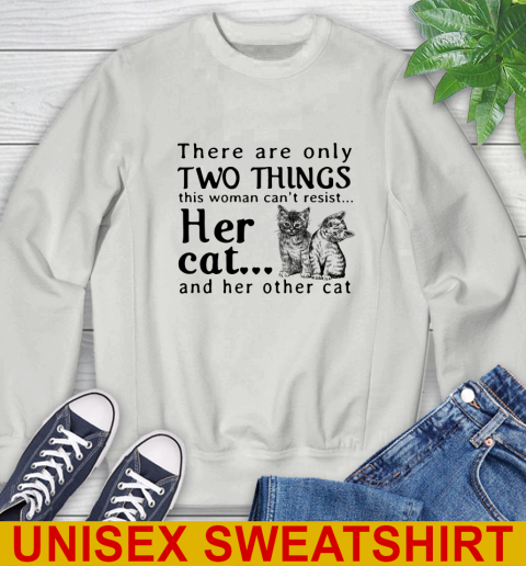 There are only two things this women can't resit her cat.. and cat 149