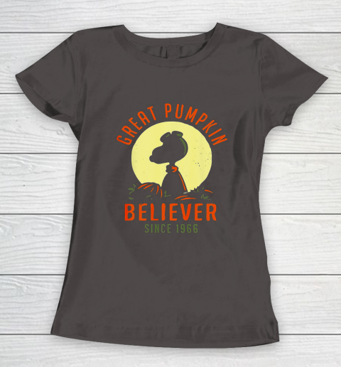 Peanuts Great Pumpkin believer since 1966 Halloween Women's T-Shirt 7
