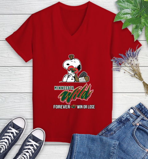 NHL The Peanuts Movie Snoopy Forever Win Or Lose Hockey Minnesota Wild 88