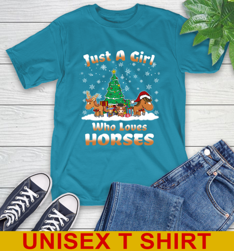 Christmas Just a girl who love horse 9