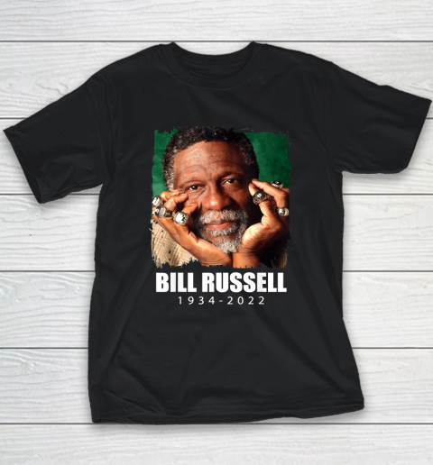 Bill Russell 1934  2022 RIP Youth T-Shirt