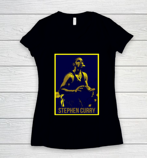 Stephen Curry Cool Women's V-Neck T-Shirt