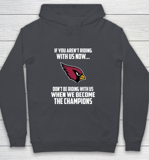 NFL Arizona Cardinals Football We Become The Champions Youth Hoodie 5