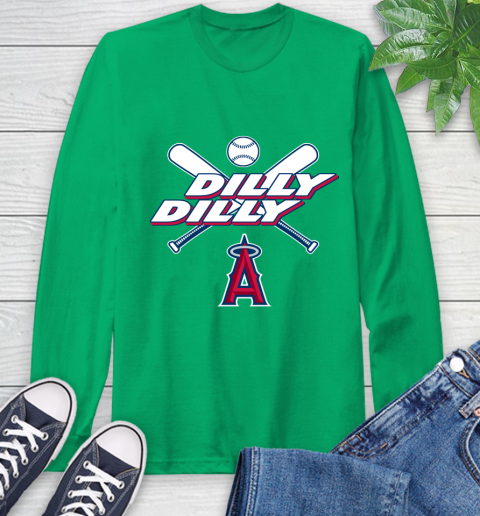 MLB Los Angeles Angels Dilly Dilly Baseball Sports Long Sleeve T-Shirt 7