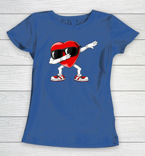 Dabbing Heart Funny Gifts Mens Kids Boys Valentines Day Women's T-Shirt 6