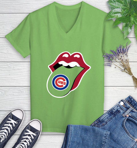 Chicago Cubs MLB Baseball Lips I Root For My Team Adoring Fan 87